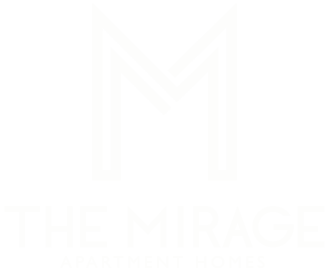 The Mirage Logo White